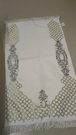 Load image into Gallery viewer, Premium Velvet Prayer Mat With Detailing