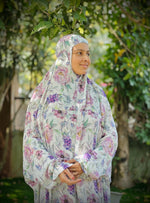Load image into Gallery viewer, Ward Al Laylak Floral Prayer Dress
