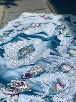 Load image into Gallery viewer, Premium floral firdaus mat
