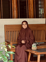 Load image into Gallery viewer, شوكولاتة - Choco-latte Luxe Solid Prayer Dress
