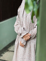 Load image into Gallery viewer, Ivory Ditzy Flora Cotton Prayer Dress
