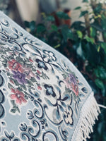 Load image into Gallery viewer, Powder Blue Firdaus Premium Prayer Mat
