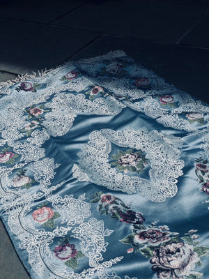 Premium floral firdaus mat