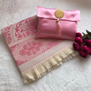 Pink Light weight mat with pouch