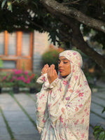 Load image into Gallery viewer, Rawdah Floral Prayer Dress

