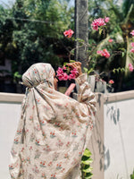 Load image into Gallery viewer, Cream cotton prayer dress
