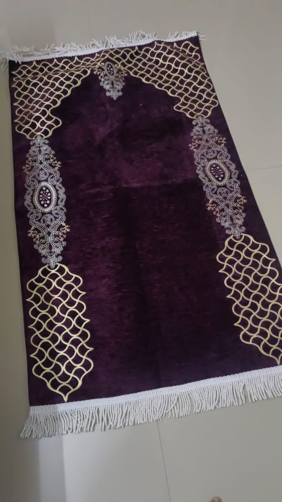 Premium velvet mat