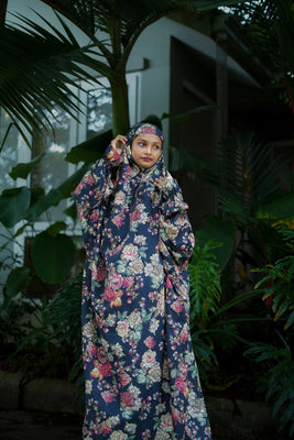 Layla Cotton Floral Prayer Dress