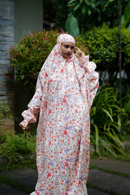 Zulekha Cotton Floral Prayer Dress