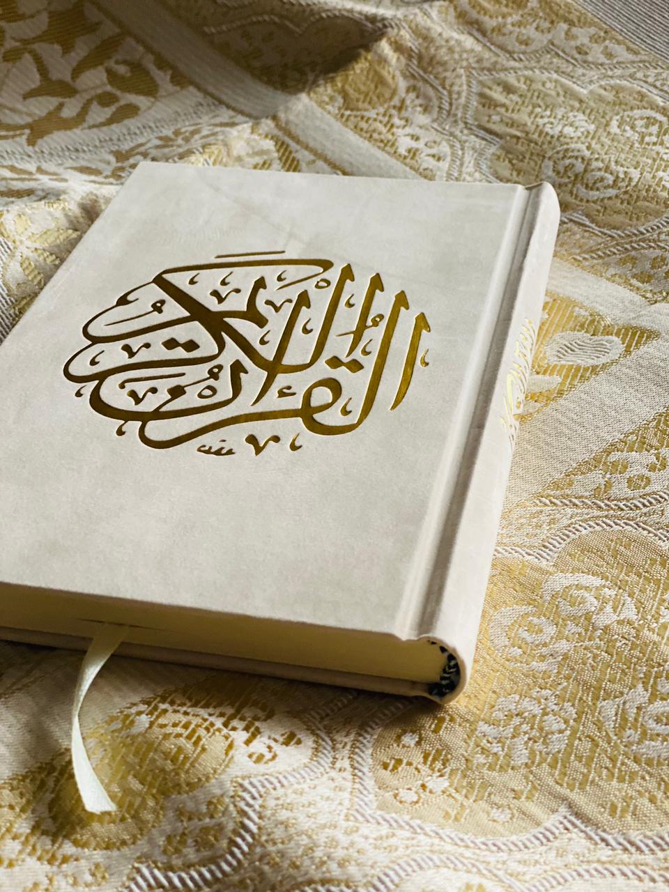 Ivory velvet quran