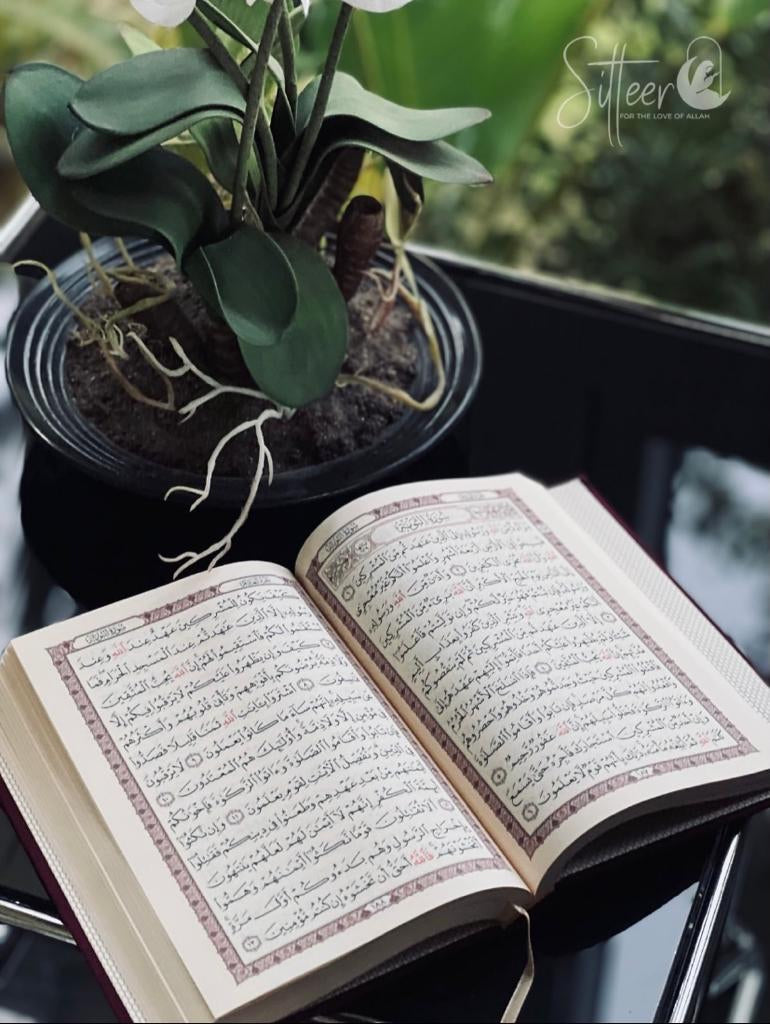 Ivory velvet quran