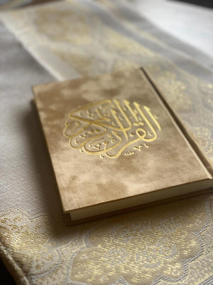 Golden velvet quran