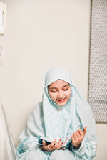 Load image into Gallery viewer, Sky Blue Pastel Prayer Dress
