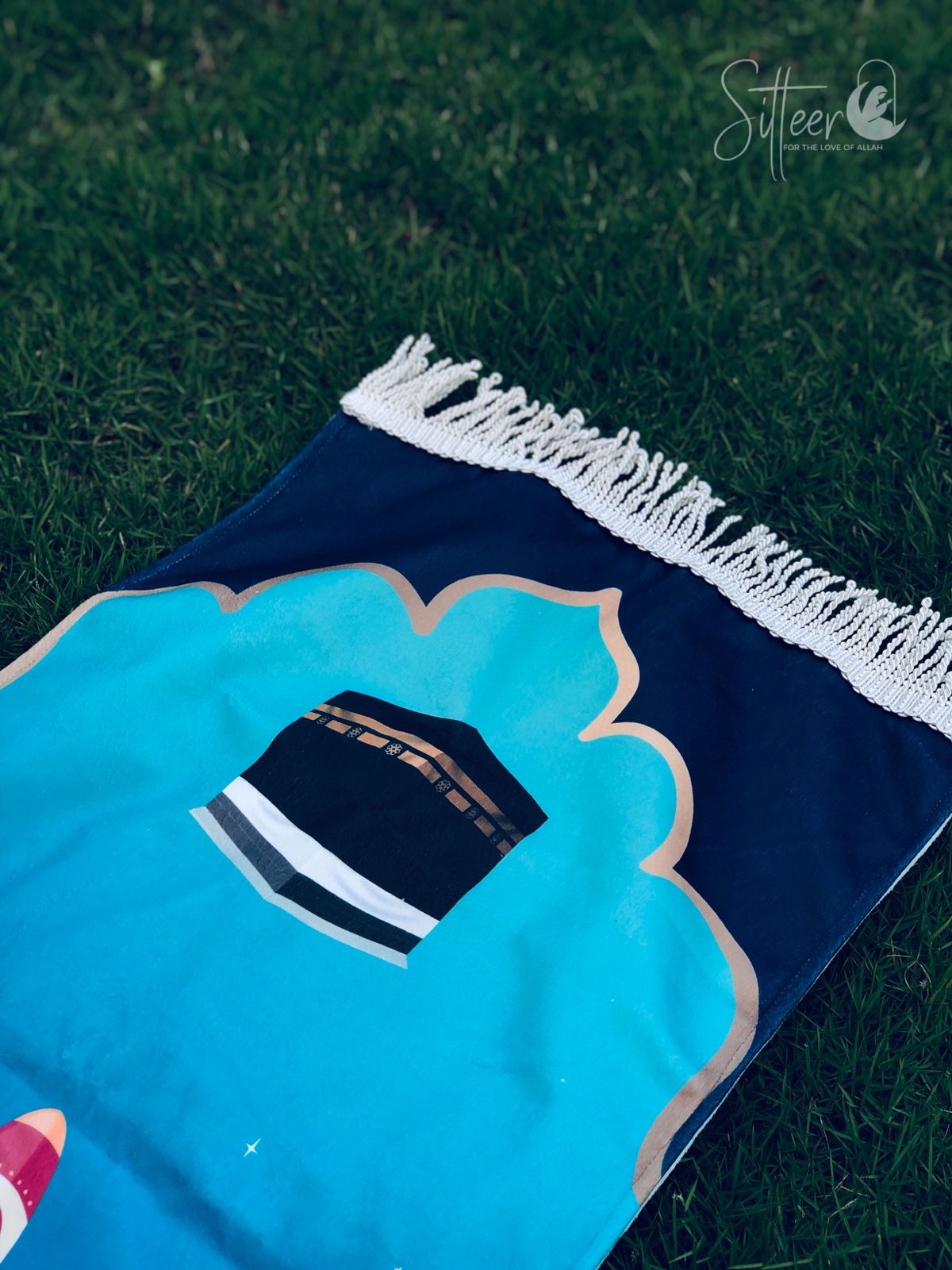 kids prayer Mat - Blue