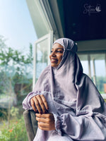 Load image into Gallery viewer, Lavender Pastel Prayer Dress
