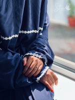 Load image into Gallery viewer, Bold Navy Blue Prayer Dress
