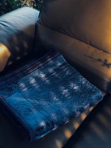 Velvet Foam Prayer Mat - Blue