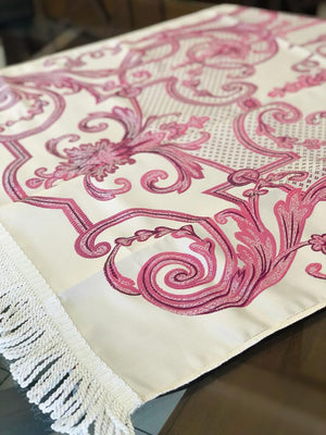 Dark Pink Spiral Travel Prayer Mat