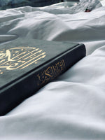 Load image into Gallery viewer, Grey Velvet Quran
