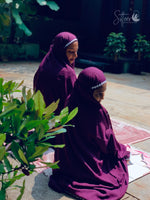 Load image into Gallery viewer, Plum Kids Prayer Dress
