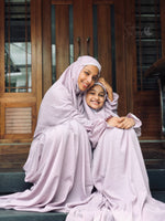 Load image into Gallery viewer, Lavender Kids Prayer Dress
