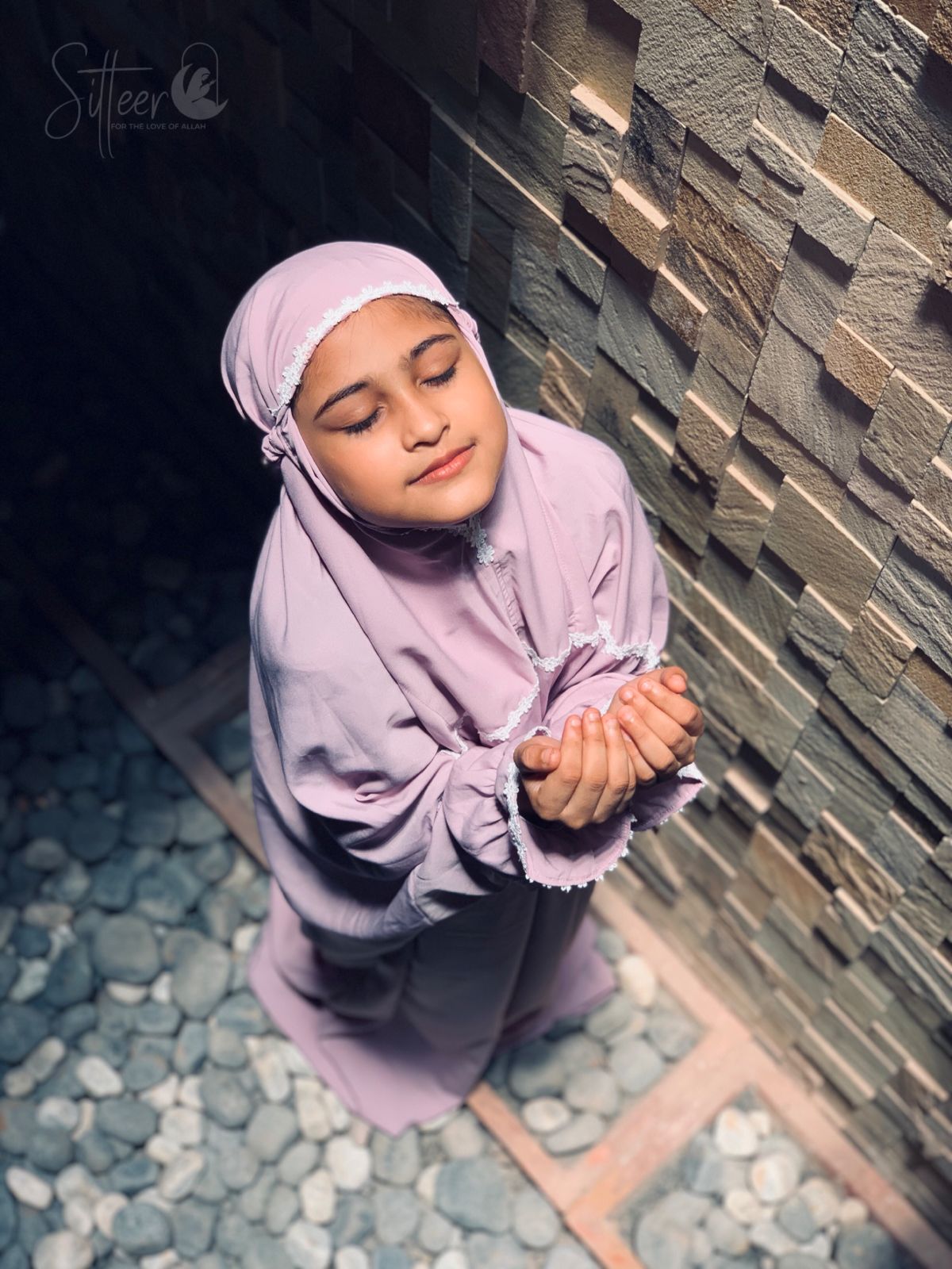 Lavender Kids Prayer Dress