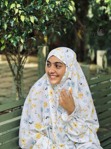 Yella Salah Florals Prayer Dress