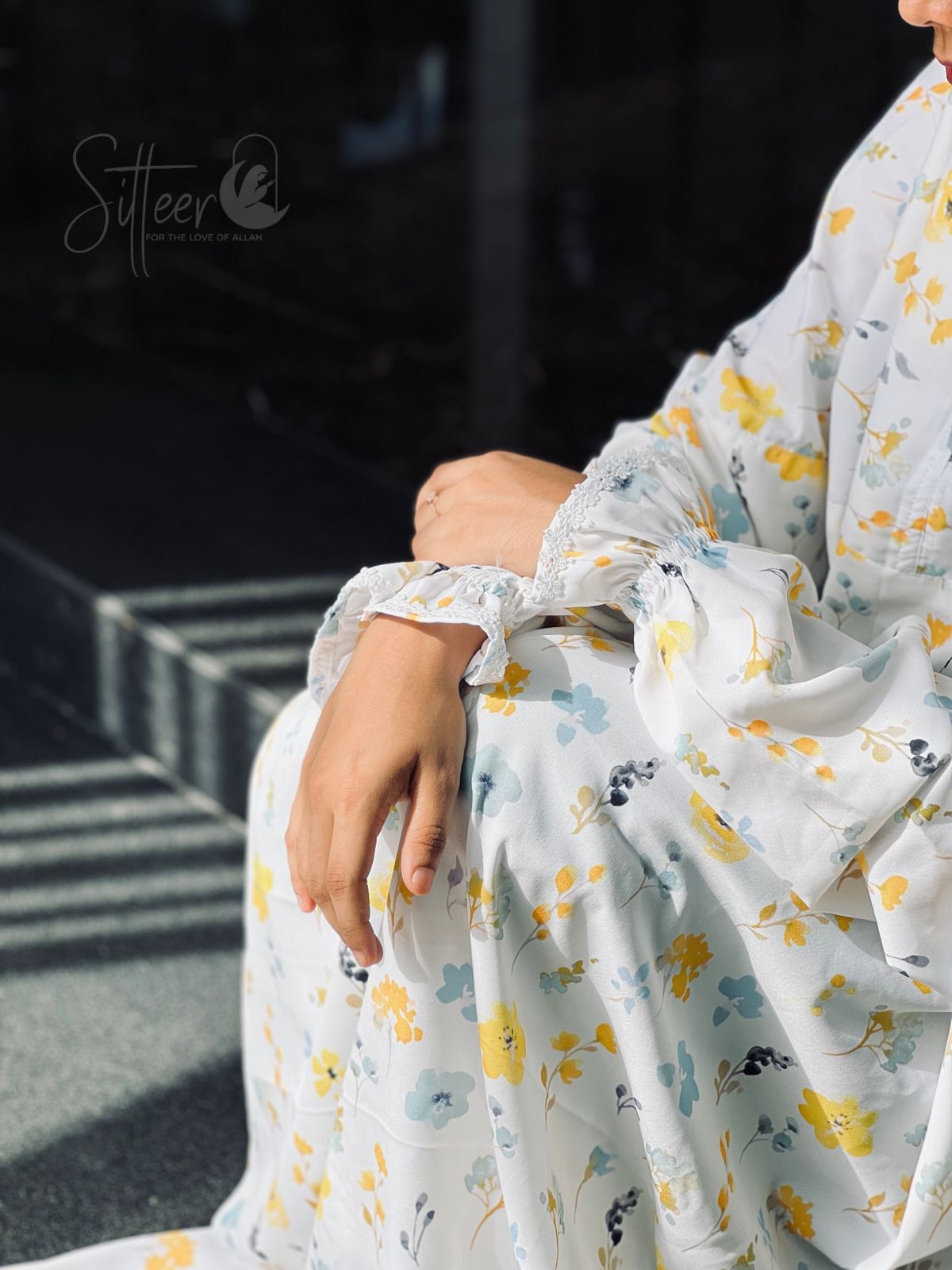 Yella Salah Florals Prayer Dress