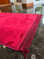 Load image into Gallery viewer, Velvet Foam Prayer Mat - Red
