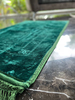 Load image into Gallery viewer, Velvet Foam Prayer Mat - Green

