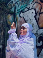 Load image into Gallery viewer, Lilac Plain Prayer Dress
