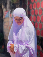 Load image into Gallery viewer, Lilac Plain Prayer Dress
