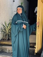 Load image into Gallery viewer, Peacock Green Prayer Dress
