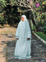 Load image into Gallery viewer, MINT PASTEL PRAYER DRESS
