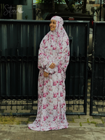 Load image into Gallery viewer, Bougainville Florals Prayer Dress my
