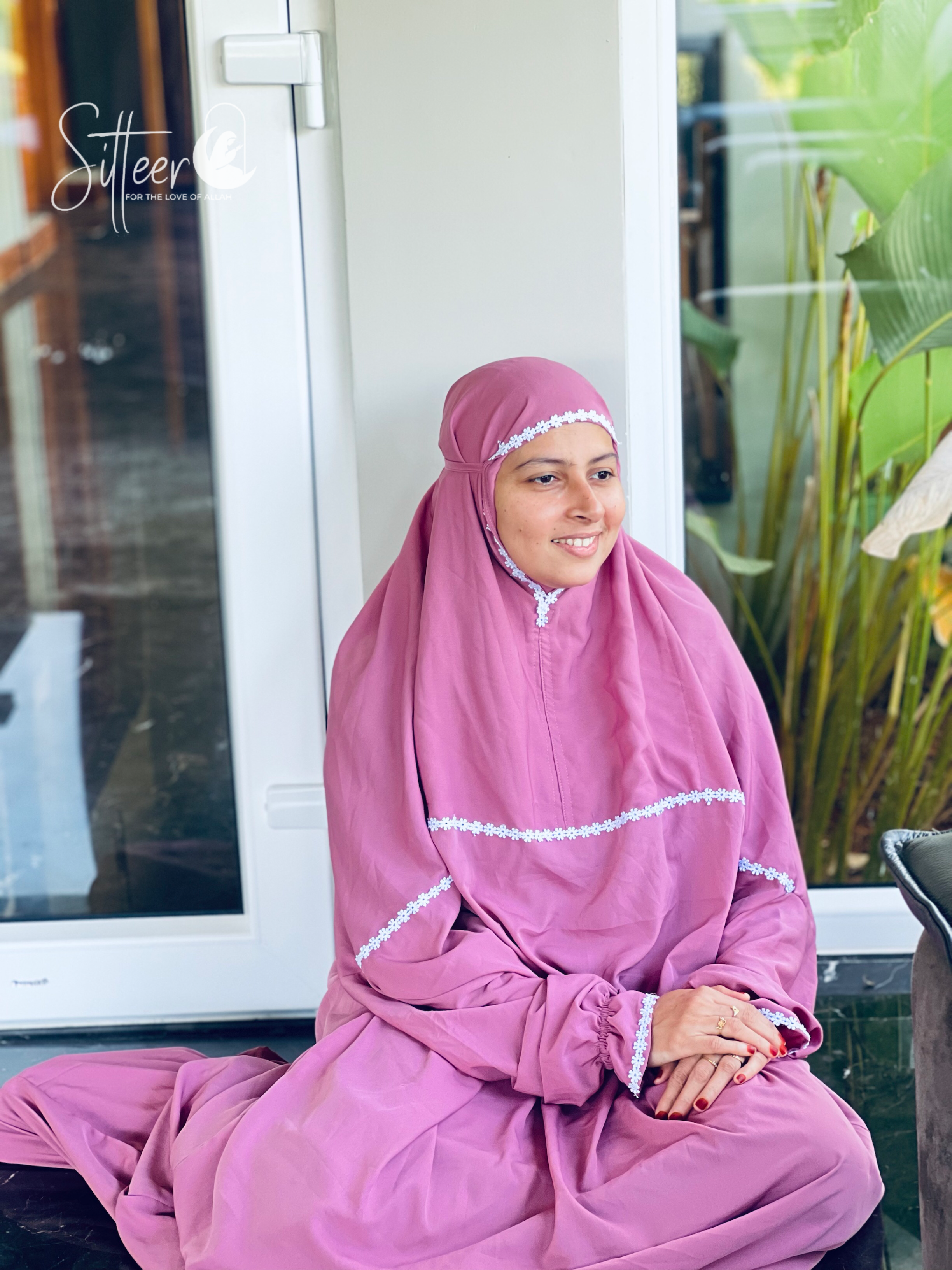 Onion pink pastel prayer dress