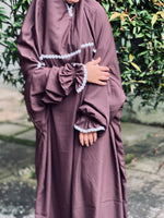 Load image into Gallery viewer, Sky Blue Pastel Prayer Dress
