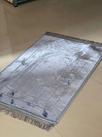 Load image into Gallery viewer, Velvet Foam Prayer Mat - Grey

